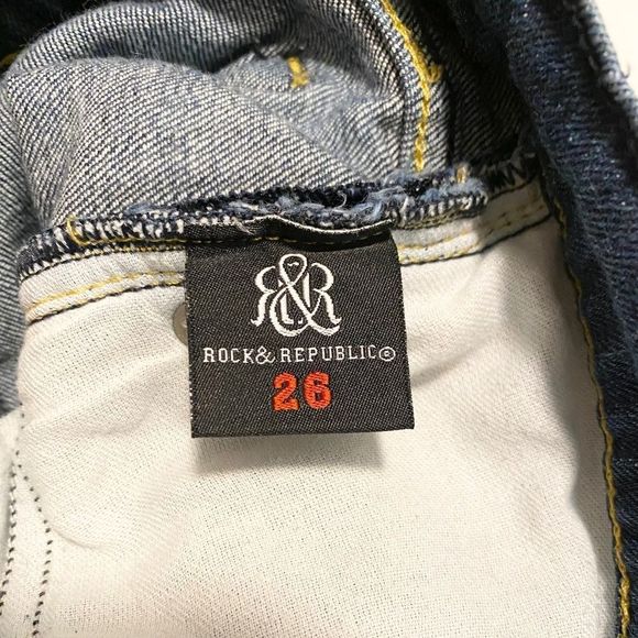 Rock & Republic Jeans size 26 (size 2-3) - Picture 3 of 6